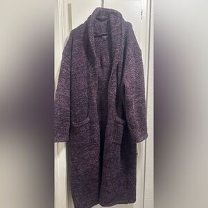 Barefoot dreams Cozy Purple Women's robe